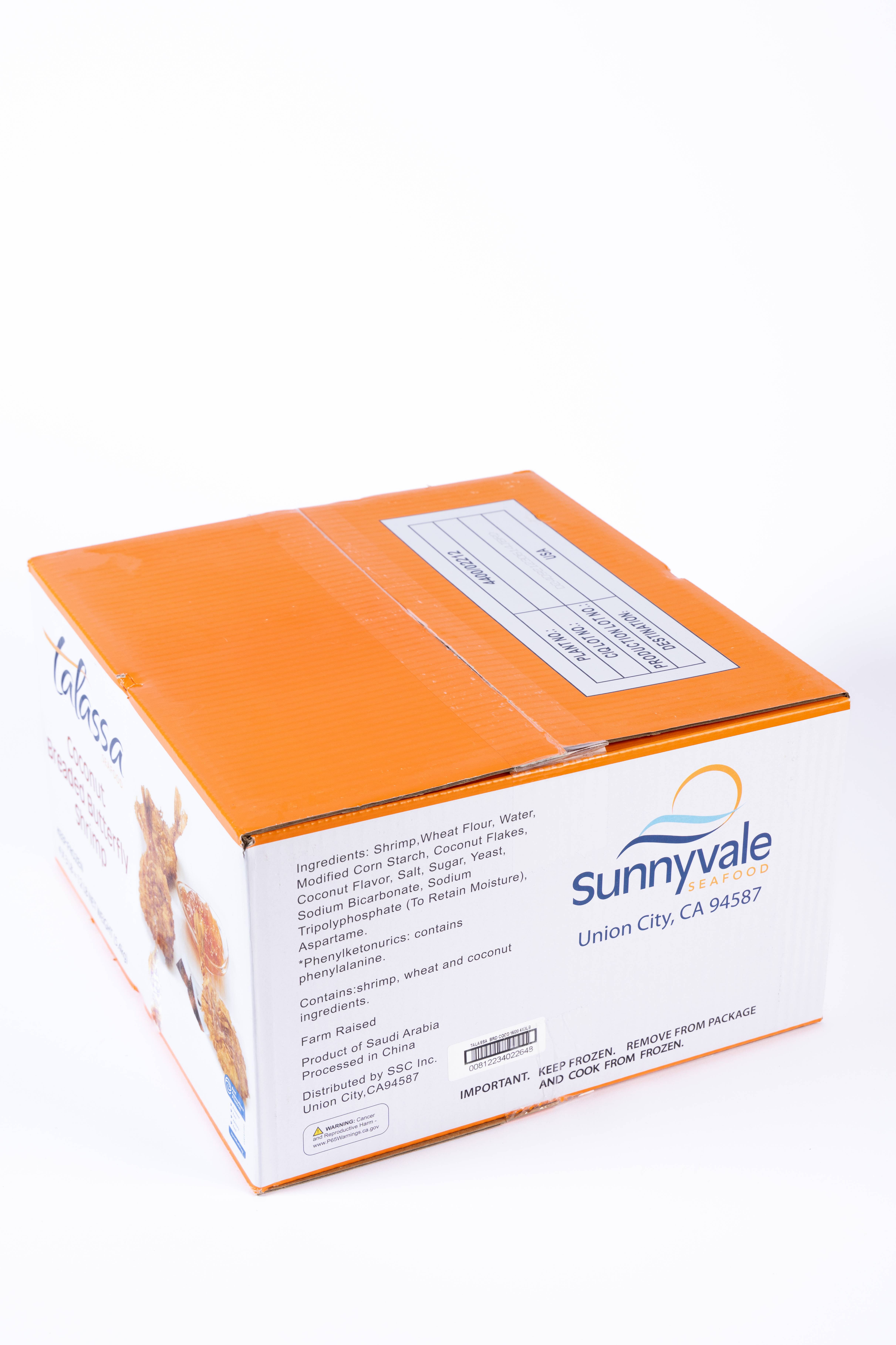 Coconut Breaded Butterfly Shrimp