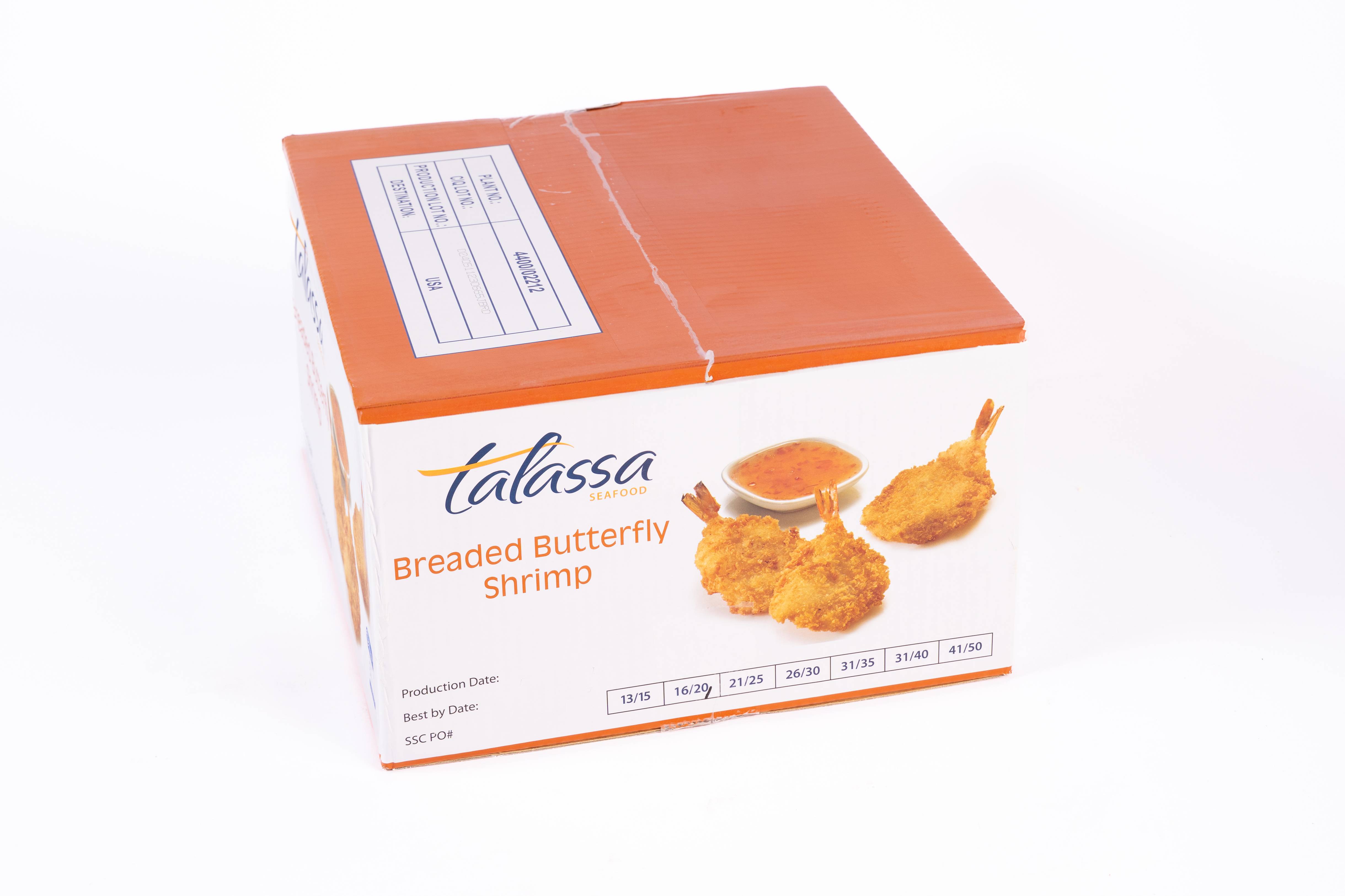 Breaded Butterfly Shrimp