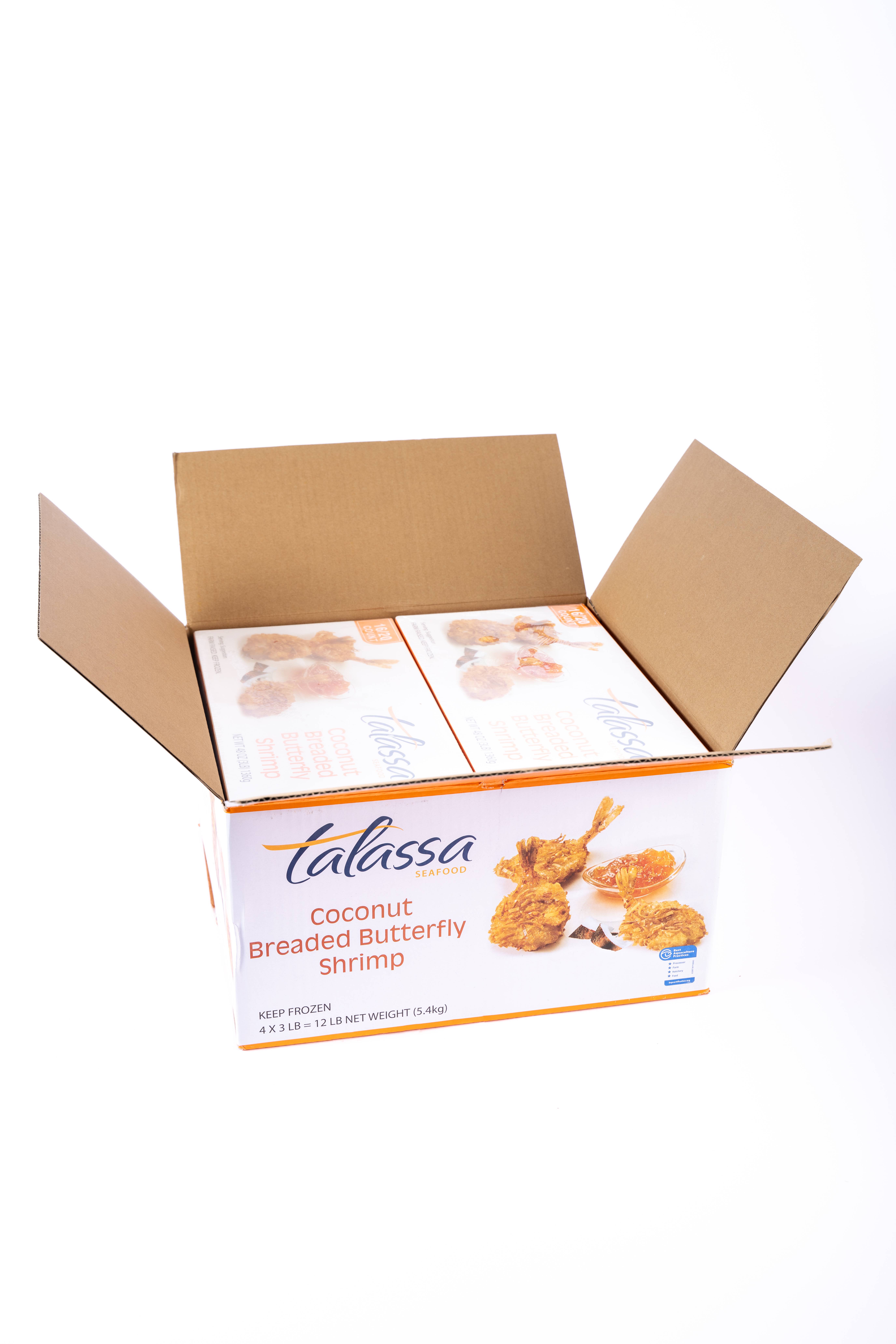 Coconut Breaded Butterfly Shrimp