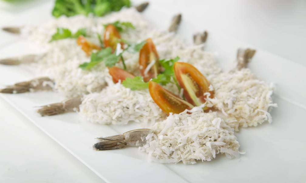 Coconut Breaded Butterfly Shrimp