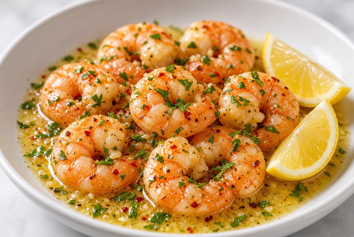 Simple Recipe for IQF P&D Tail-Off Shrimp - Garlic Butter Shrimp